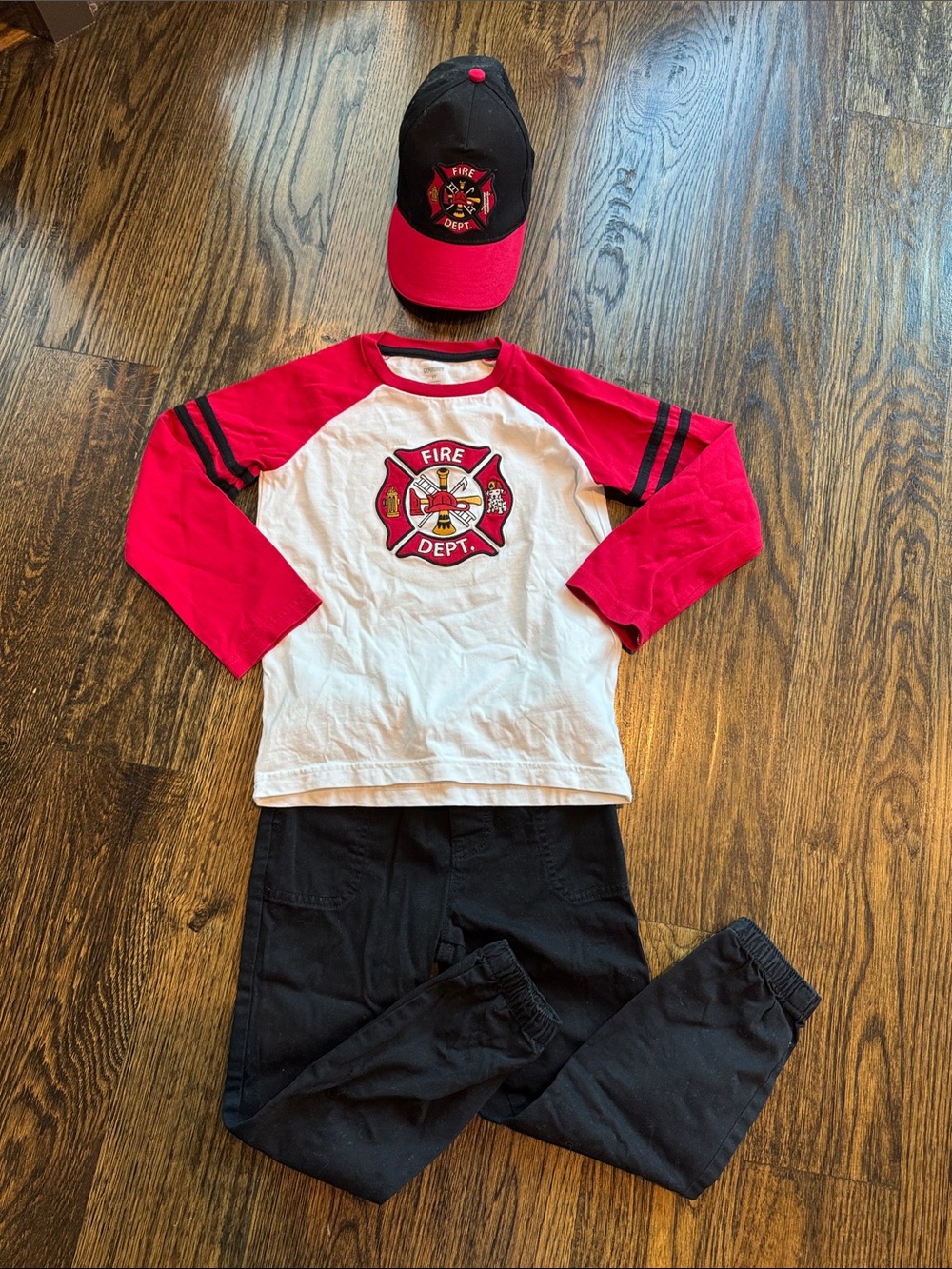 Gymboree Firefighter Outfit